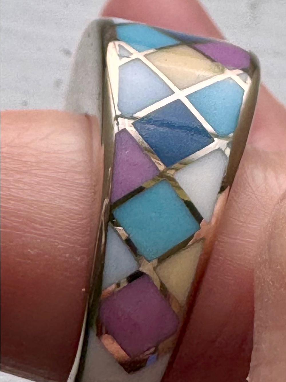 Bernardaud Limoges Porcelain Ring, size 6 - Picture 12 of 15